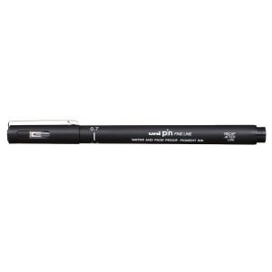 Uni Pin Fine Line Drawing Pen 0.7mm Black