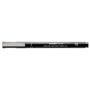 Uni Pin Fine Line Drawing Pen 0.8mm Black